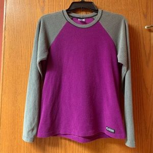 Melanzana Microgrid Fleece Long Sleeve (WOMENS M)